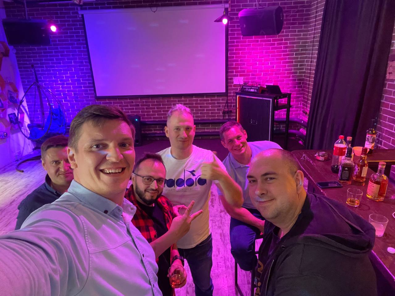 Живой момент с участниками мероприятия.